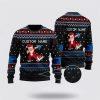 Bowling Because Murder Is Wrong Ugly Christmas Sweater – Christmas Gift For Bowling Enthusiasts