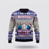 Bowling Rollin With My Snowmies Noel Pattern Ugly Christmas Sweater – Christmas Gift For Bowling Enthusiasts