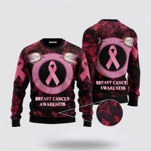 Breast Cancer Awareness Ugly Christmas Sweater –&hellip;