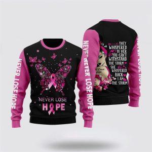 Breast Cancer Warrior Ugly Christmas Sweater –&hellip;