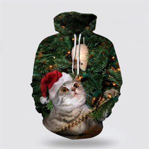 Cat Animals Christmas 3D All Over Print&hellip;