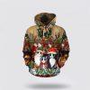 Cat Animals Christmas 3D All Over Print Hoodie – Cat Lover Christmas Hoodie