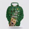 Cat Christmas Tree All Over Print 3D Hoodie – Cat Lover Christmas Hoodie