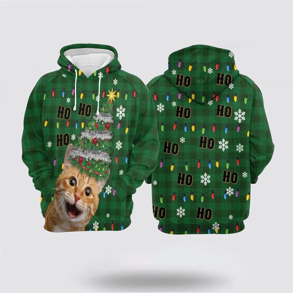 Cat Christmas All Over Print 3D Hoodie – Pet Lover Christmas Hoodie Cat Christmas All Over Print 3D Hoodie – Pet Lover Christmas Hoodie