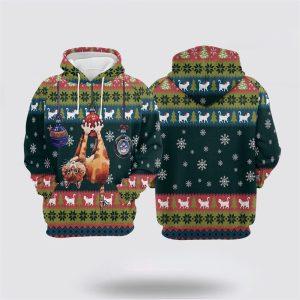 Cat Hanging On Christmas All Over Print&hellip;