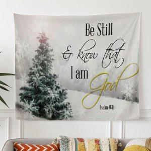 Christian Christmas Wall Decor Be Still And&hellip;