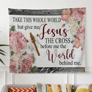 Christian Wall Art Floral Take This Whole&hellip;