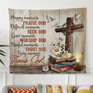 Christian Wall Art Happy Moments Praise God&hellip;