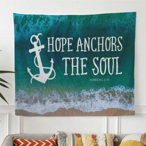 Christian Wall Art Hope Anchors The Soul&hellip;