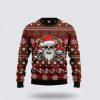 Cozy Skull Wool Christmas Ugly Sweater – Christmas Gifts For Frends