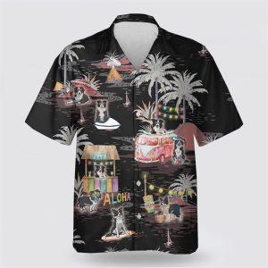 Collie On The Beach Pattern Hawaiian Shirt&hellip;