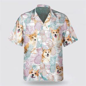 Corgi Pineapple Pattern Hawaiian Shirt – Gift&hellip;