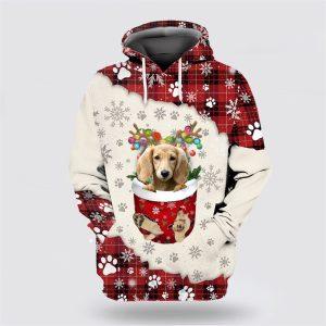 Cream Long haiRed Dachshund In Snow Pocket&hellip;