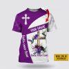 There’s Power In The Name Of Jesus There Is Salvation In No One Else All Over Print 3D T Shirt – Gifts For Christians There’s Power In The Name Of Jesus There Is Salvation In No One Else All Over Print 3D T Shirt – Gifts For Christians
