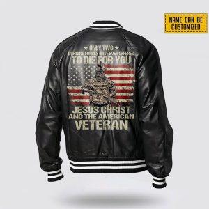 Custom Name Jesus Christian Faith Over Fear Bomber Jacket Gifts For Jesus Lovers 3 vaqmjv.jpg