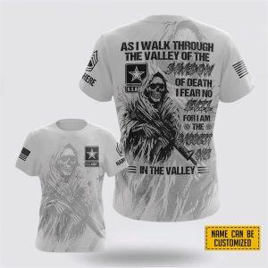 Custom Name Rank US Army All Over&hellip;