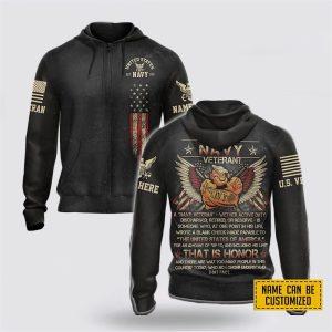 Custom Name US Navy Veteran All Over&hellip;