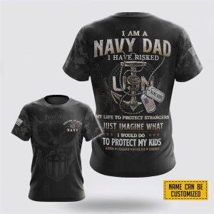 Custom Name US Navy I Am A&hellip;
