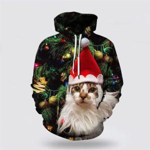 Cute Cat Christmas 3D All Over Print&hellip;