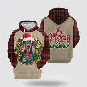 Dachshund Christmas Awesome All Over Print 3D&hellip;