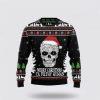 Dead Inside Ugly Christmas Sweater For Men And Women Skull Design – Christmas Gifts For Frends
