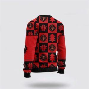 Firefighter Christmas Pattern Ugly Sweater – Christmas&hellip;