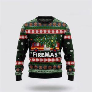 Firefighter Firemas Ugly Christmas Sweater – Christmas&hellip;