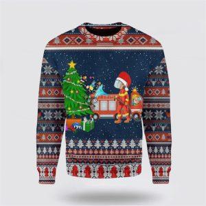 Firefighter Presents Ugly Christmas Sweater – Christmas&hellip;