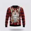 Funny Corgi Dog Merry X-mas Ugly Christmas Sweater – Dog Lover Christmas Sweater