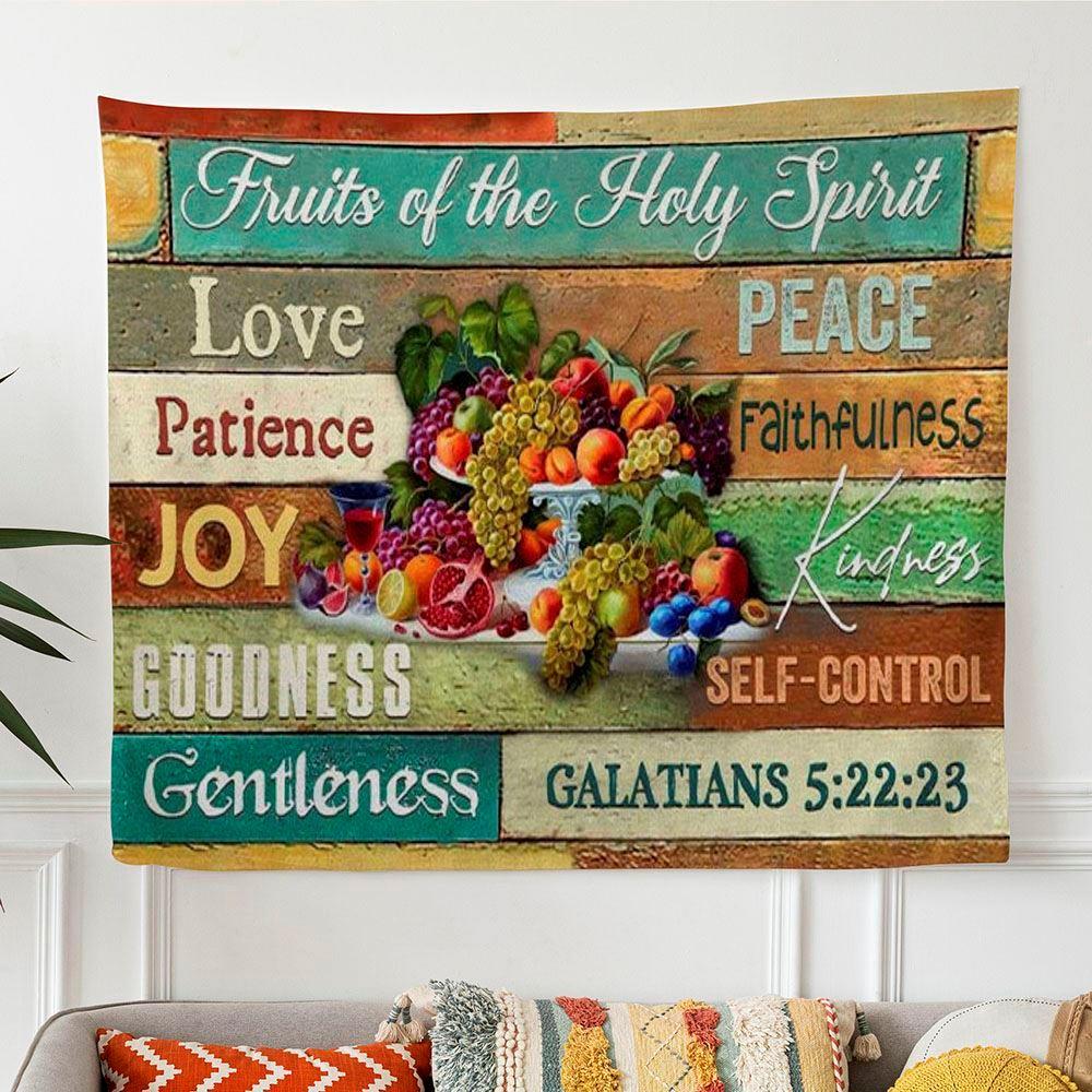 Fruits Of The Holy Spirit Tapestry Wall Art Christian Wall Art – Tapestries Gifts For Jesus Lovers Fruits Of The Holy Spirit Tapestry Wall Art Christian Wall Art – Tapestries Gifts For Jesus Lovers