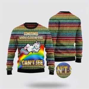 Funny Unicorn Sometimes When I Close My Eyes Ugly Christmas Sweater Best Gift For Christmas 3 xrvmnm.jpg