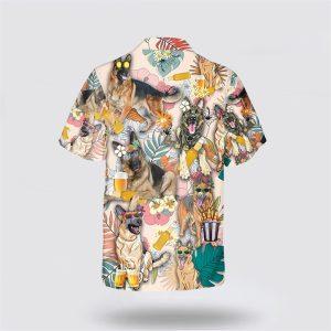 Gershep Wear Glasses With Yellow Beer Tropic Pattern Hawaiian Shirt Gift For Dog Lover 2 su1zgm.jpg