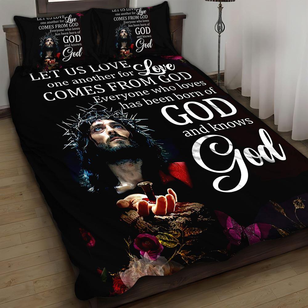 God and Knows God Bedding Set – Christian Gift For Believers