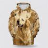 German Shepherd Dog Pattern All Over Print Hoodie Shirt – Gift For Dog Lover