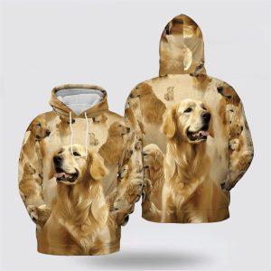 Golden Retriever Dog Pattern All Over Print Hoodie Shirt Gift For Dog Lover 3 evunp0.jpg