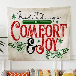 Good Tidings Of Comfort And Joy Tapestry&hellip;