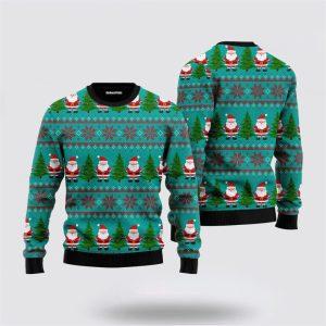Green Santa Claus Merry Christmas Ugly Christmas&hellip;