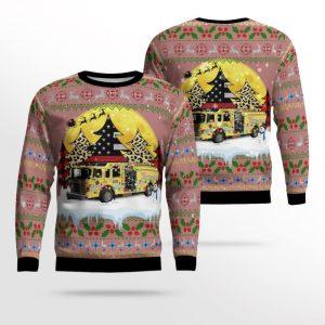 Hayfield Fire Department 3D Ugly Christmas Sweater&hellip;