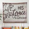 Hope Is The Feather That Reminds Us We Have Wings Christian Tapestry Wall Art – Gifts For Christians