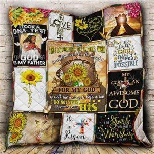 I Am His Christian Quilt Blanket –&hellip;