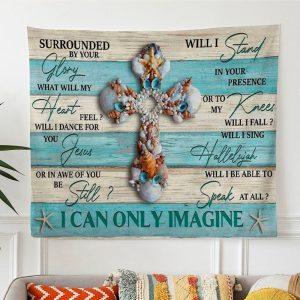 I Can Only Imagine Seashell Cross Christian&hellip;