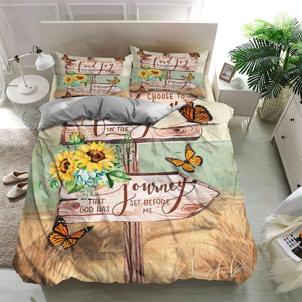 I Will Choose to Find Joy in the Christian Quilt Bedding Set – Christian Gift For Believers I Will Choose to Find Joy in the Christian Quilt Bedding Set – Christian Gift For Believers