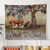 It Is Well With My Soul Country Church Tapestry Wall Art – Gifts For Christians
