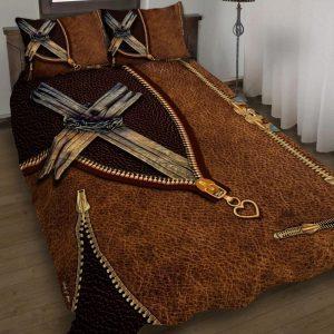 Jesus Christ Zipper 3D Quilt Bedding Set&hellip;
