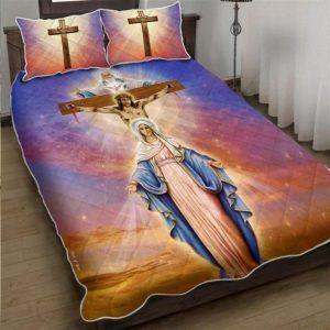 Jesus Christian Quilt Bedding Set – Christian&hellip;