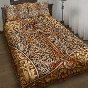 Jesus Cross Quilt Bedding Set – Christian&hellip;