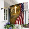 Jesus Flag In God We Trust – Christian Flag Outdoor Decoration