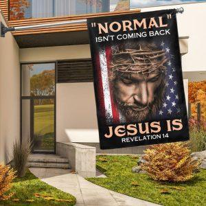 Jesus Flag Normal Isn’t Coming Back Jesus&hellip;