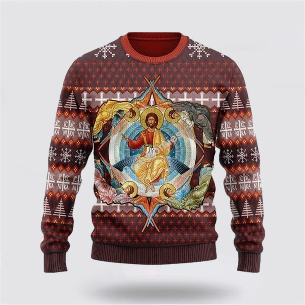 Jesus Is My King My Savior My Everything Ugly Sweater – Christmas Gifts For Christian Jesus Is My King My Savior My Everything Ugly Sweater – Christmas Gifts For Christian