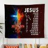 Jesus Outstretched Hands Saves Tapestry Wall Art Horizontal Christian Wall Art – Tapestries Gifts For Christian Families Jesus Outstretched Hands Saves Tapestry Wall Art Horizontal Christian Wall Art – Tapestries Gifts For Christian Families